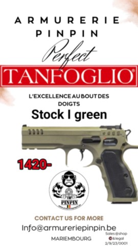 Stock I Green 9mm